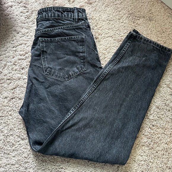 Black Zara Mom Jeans - Picture 1 of 2